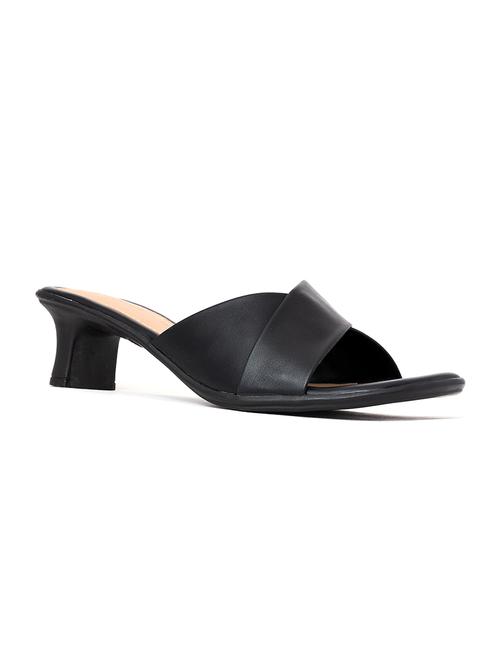 black slip on  sandal - 18358677 - Very Small Image - 1