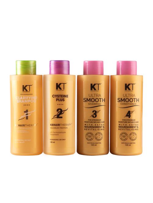 kehairtherapy home keratin cysteine plus starter kit (480ml)(pack of 4) - 18376852 -  Standard Image - 0