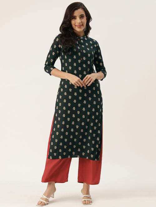 women's straight kurta - 18376973 -  Standard Image - 0