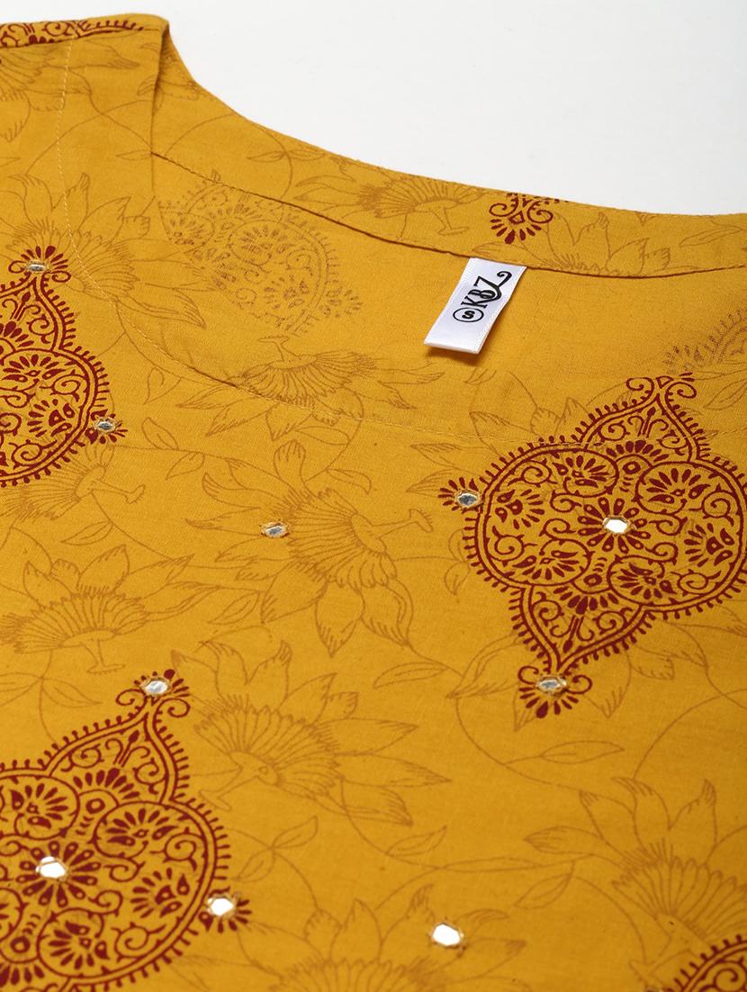 women's a-line kurta - 18376989 - Zoom Image - 4