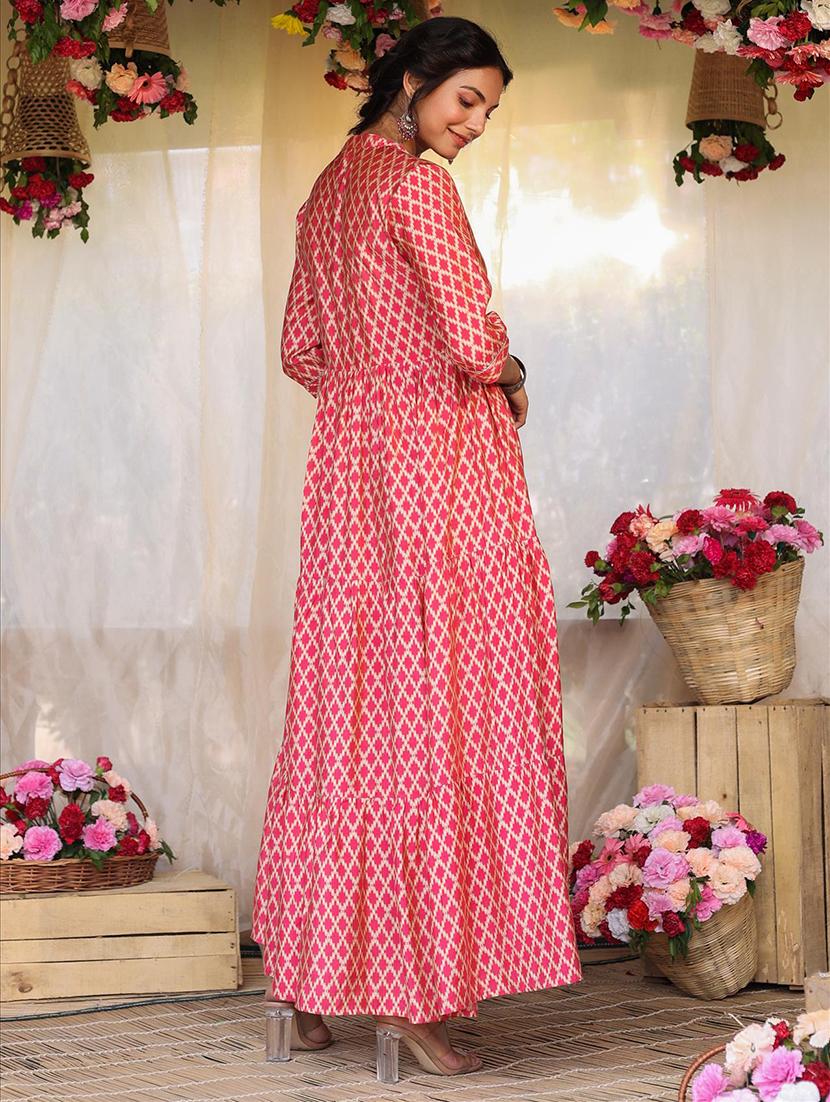 women's flared kurta - 18386010 - Standard Image - 4