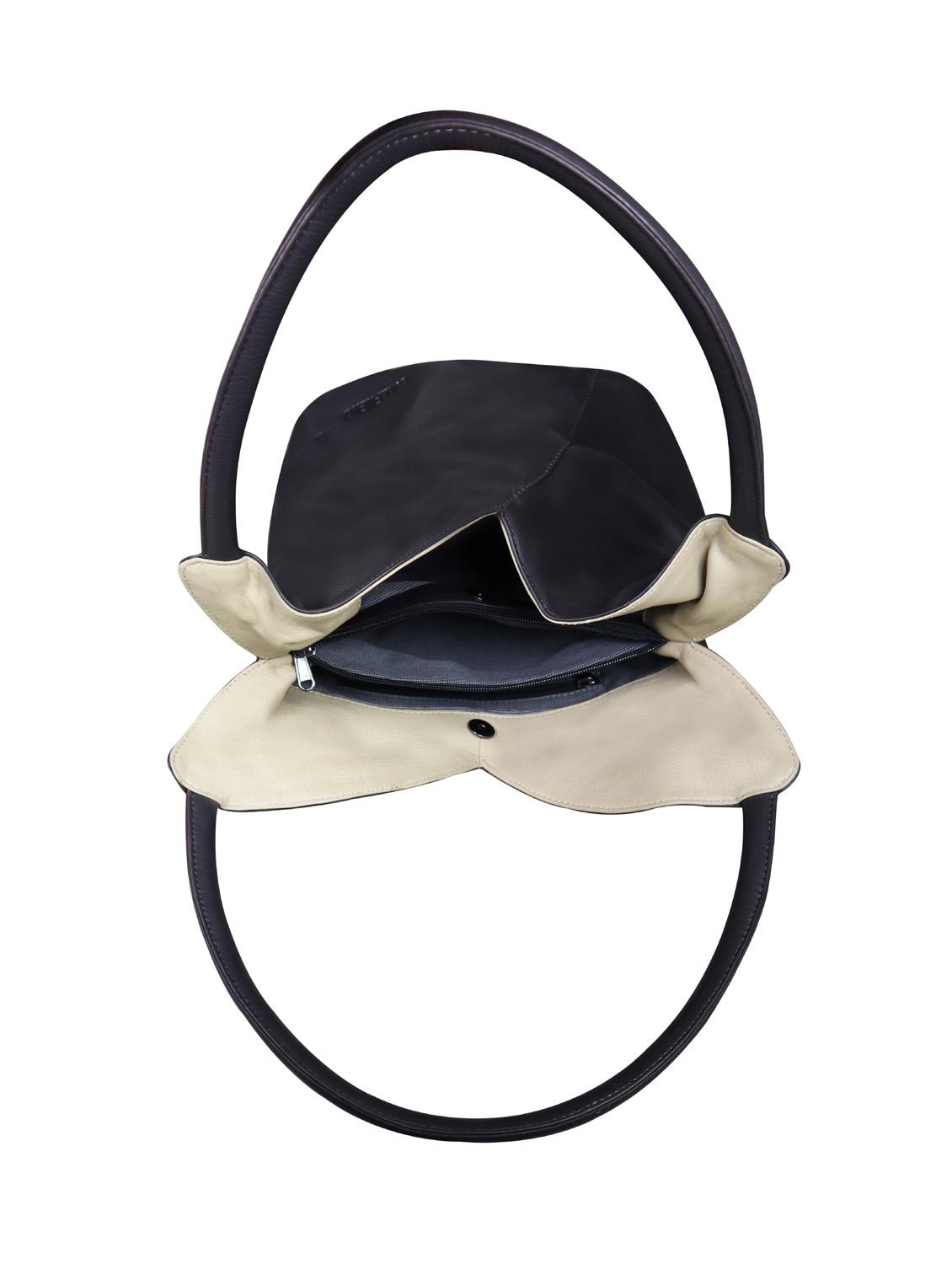 black solid regular handbag - 18390619 - Zoom Image - 2