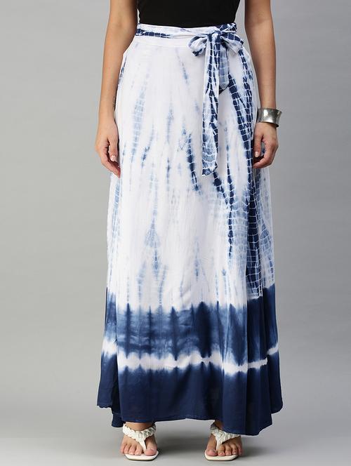 blue long skirt - 18400042 - Very Small Image - 1