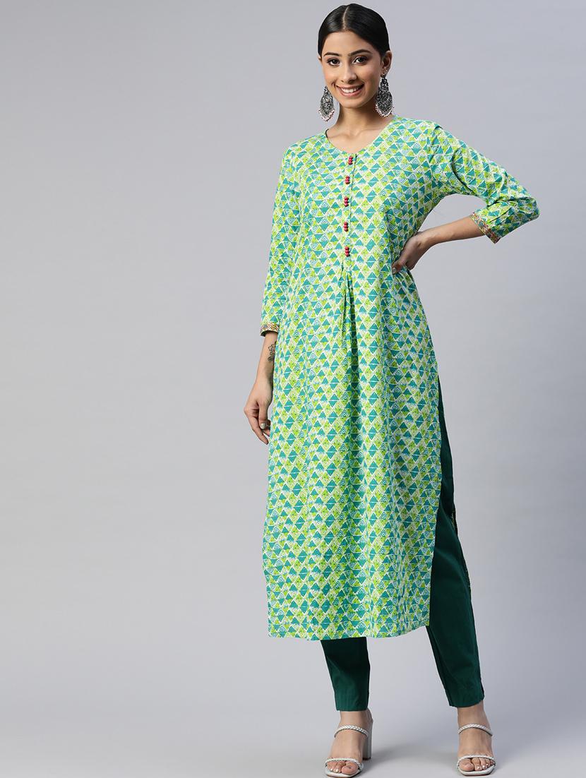 women's straight kurta - 18404760 - Zoom Image - 0