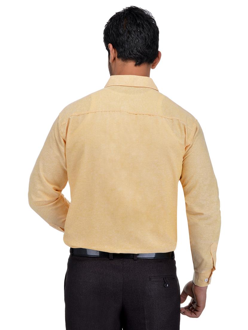 mens solids formal shirt - 18411121 - Zoom Image - 2