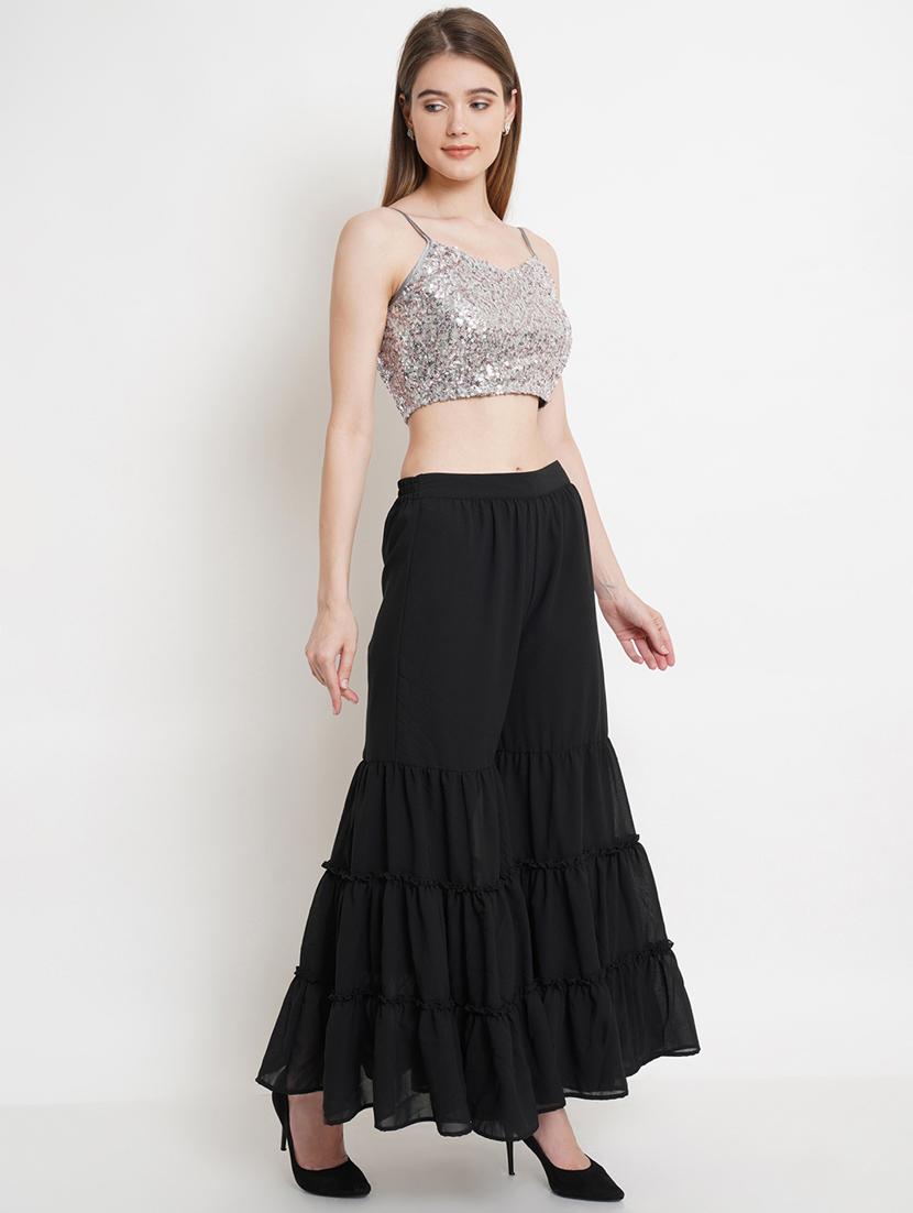 silver georgette fusion set - 18413851 - Standard Image - 2