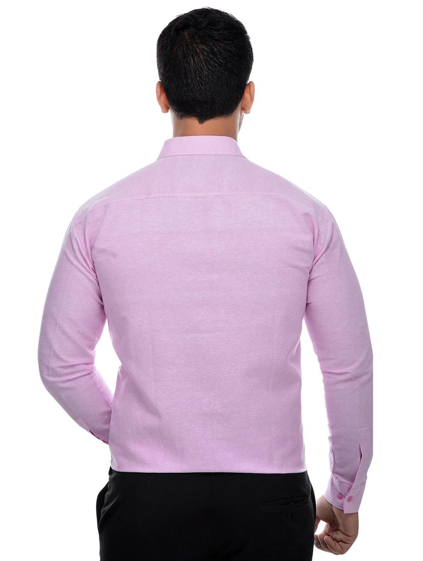 mens solids formal shirt - 18423264 - Zoom Image - 6