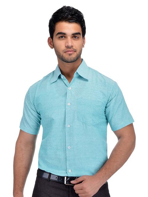 mens solids formal shirt - 18423305 - Standard Image - 0