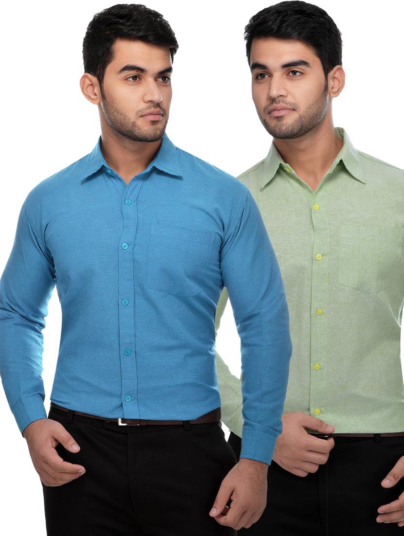 mens solids formal shirt - 18423355 - Zoom Image - 0