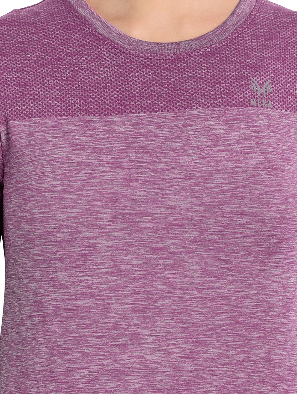 women's color block crew neck t-shirt - 18436311 - Standard Image - 4