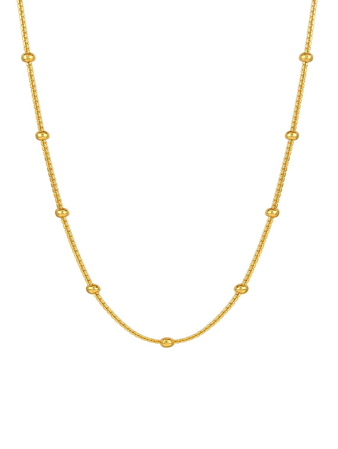 designer gold plated chain - 18438562 - Zoom Image - 2