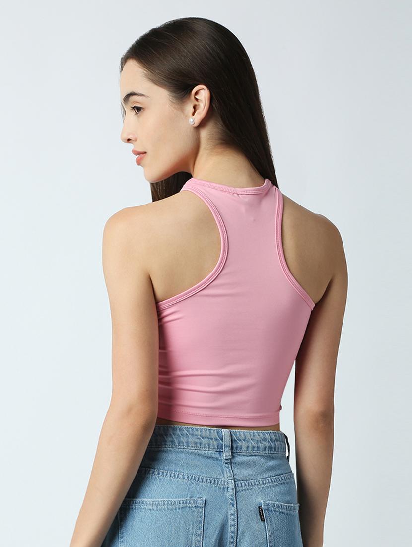 women's crop halter neck top - 18446216 - Zoom Image - 3