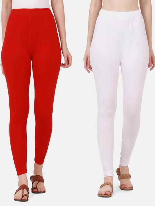 pack of 2 solid leggings  - 18457094 - Very Small Image - 1