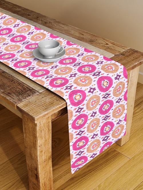 alina decor digital printed table runner for center and dining tabale - 13x56 inch - 18460185 - Very Small Image - 1