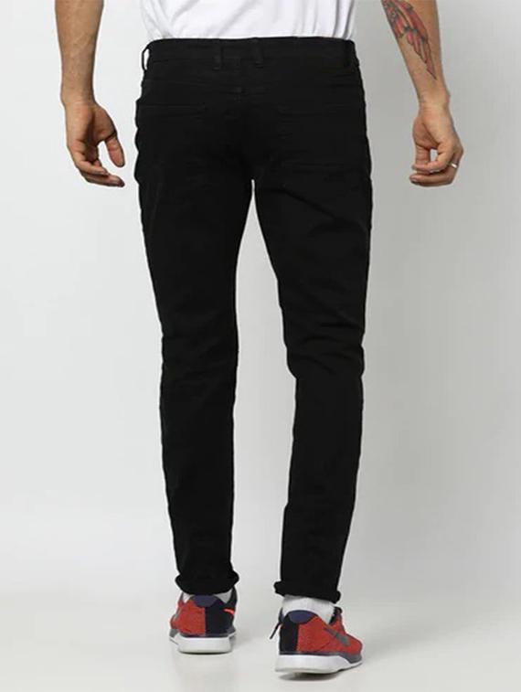 mens slim fit slash knee jeans - 18469589 - Standard Image - 2