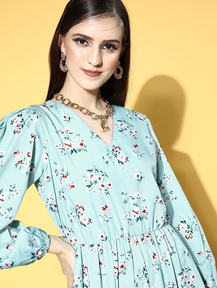 women's layered floral dress - 18472648 - Zoom Image - 4