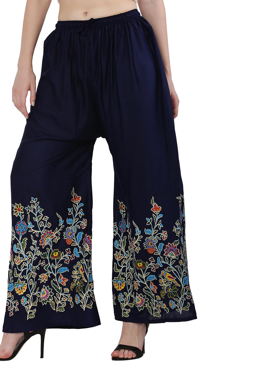 pack of 2 multi colored floral printed palazzo - 18475160 - Standard Image - 5