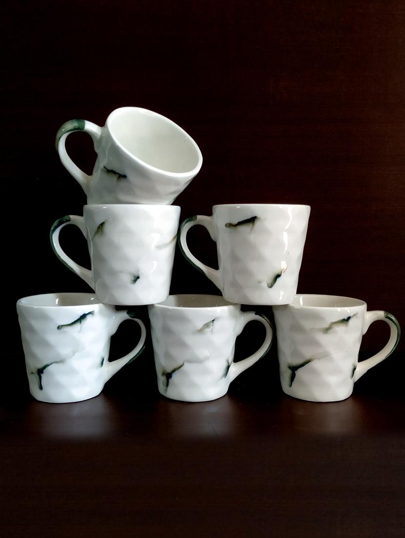 designer set of 6 cups | cup set | tea cups | set of 6 cups | ceramic - 18476680 - Zoom Image - 0