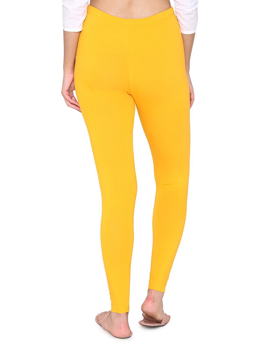 mid rise solid ankle length legging - 18480089 - Standard Image - 2