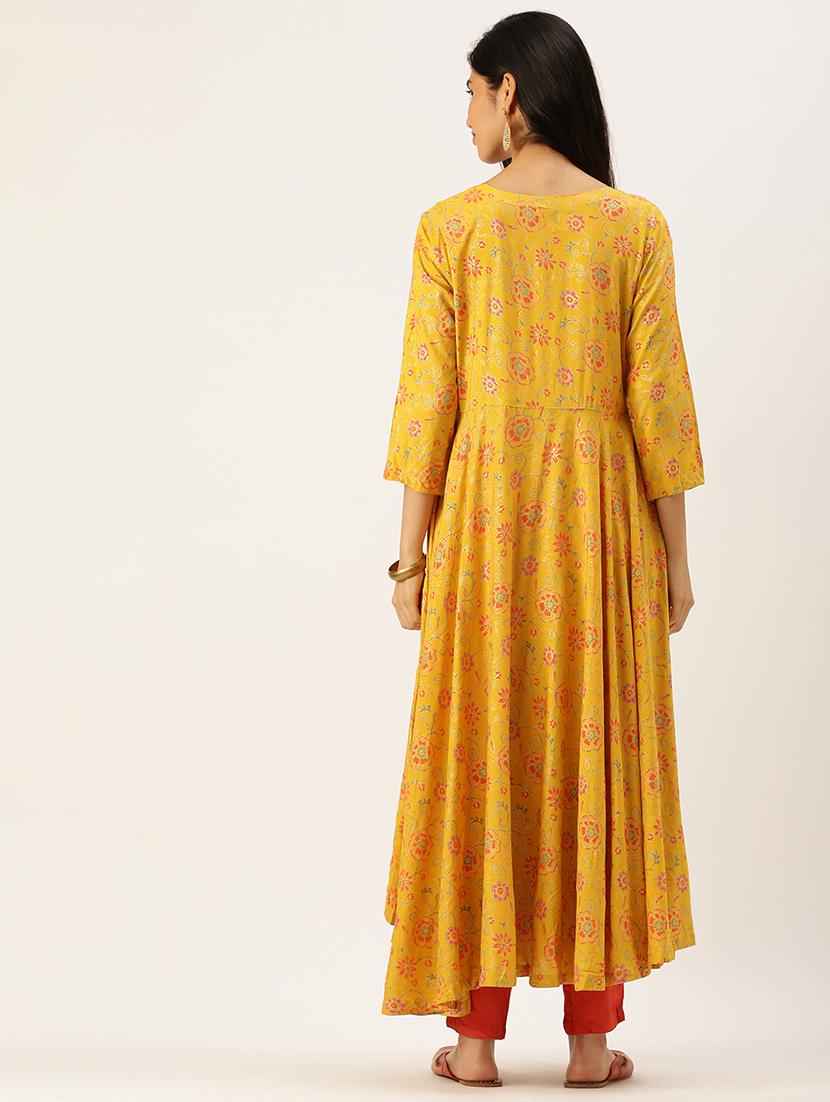 women's flared kurta - 18480696 - Zoom Image - 2