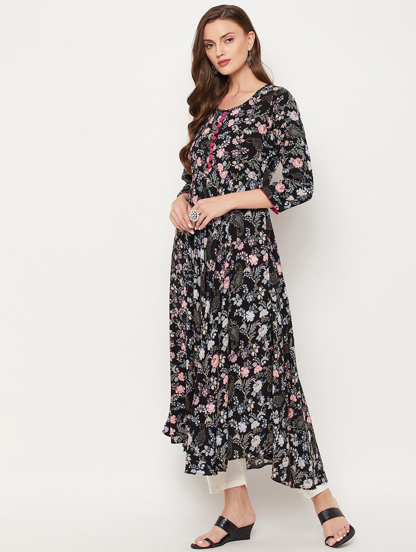 women's flared kurta - 18519393 - Zoom Image - 2
