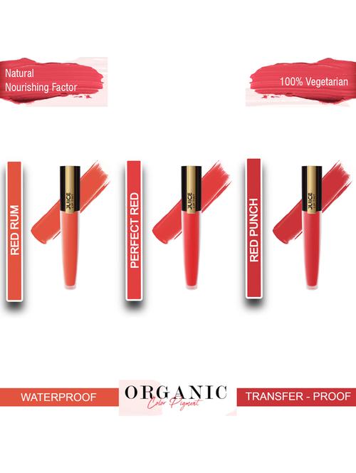 pack of 3 juice matte lipstick - 18520086 - Standard Image - 0