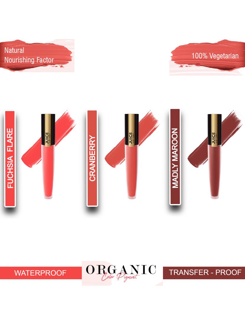 pack of 3 juice matte lipstick - 18520105 - Zoom Image - 0