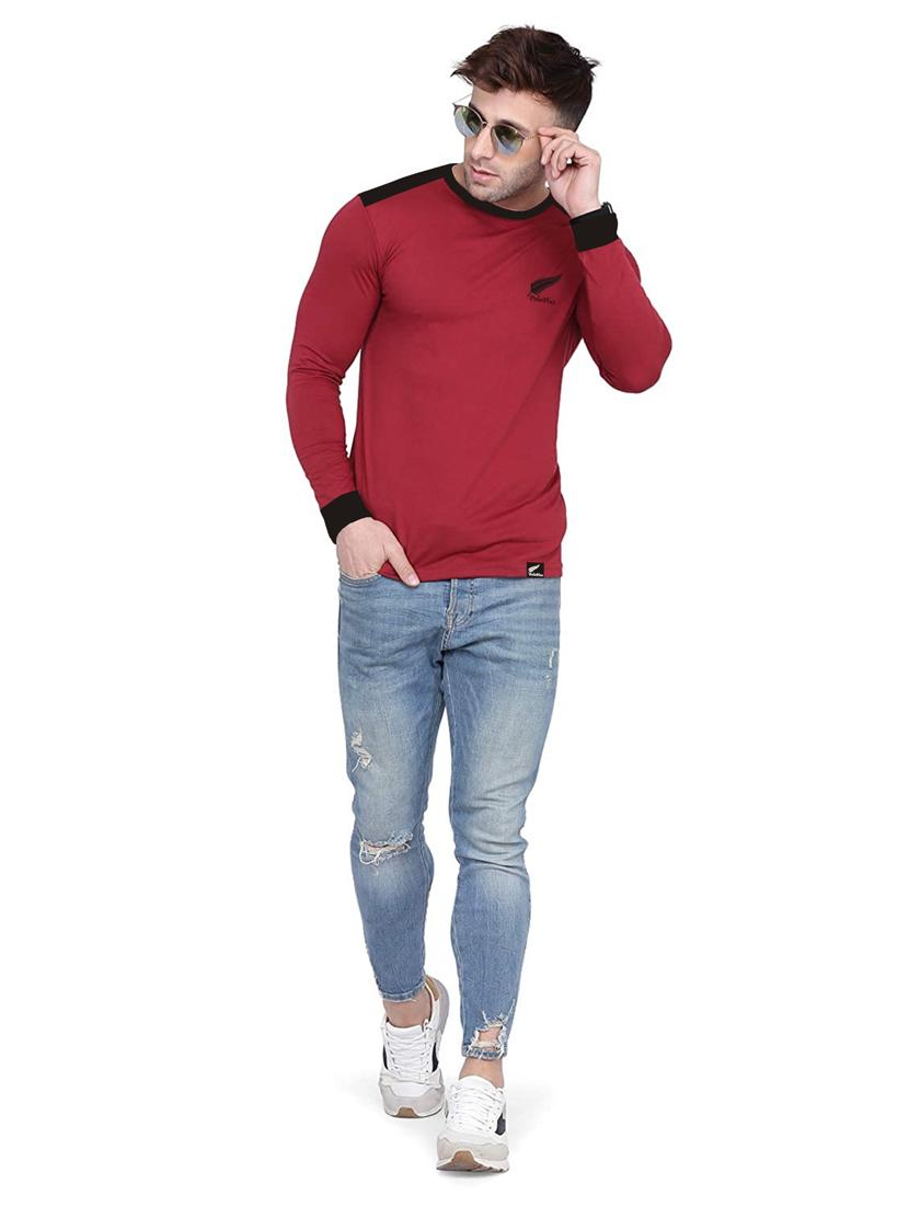 color blocked regular t-shirt - 18520141 - Standard Image - 3