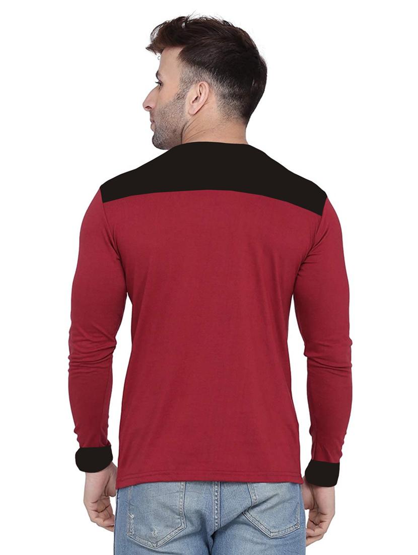 color blocked logo print t-shirt - 18520146 - Zoom Image - 2