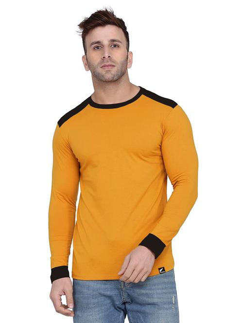 color blocked solid t-shirt - 18520160 -  Standard Image - 0