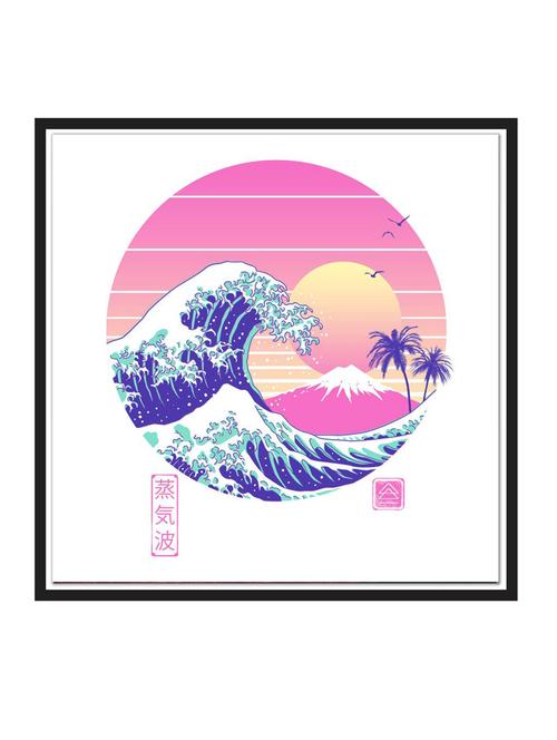 wall decal art prints on mdf board for decor (12x12 inches)  unframed & without glass - 18522002 - Very Small Image - 1