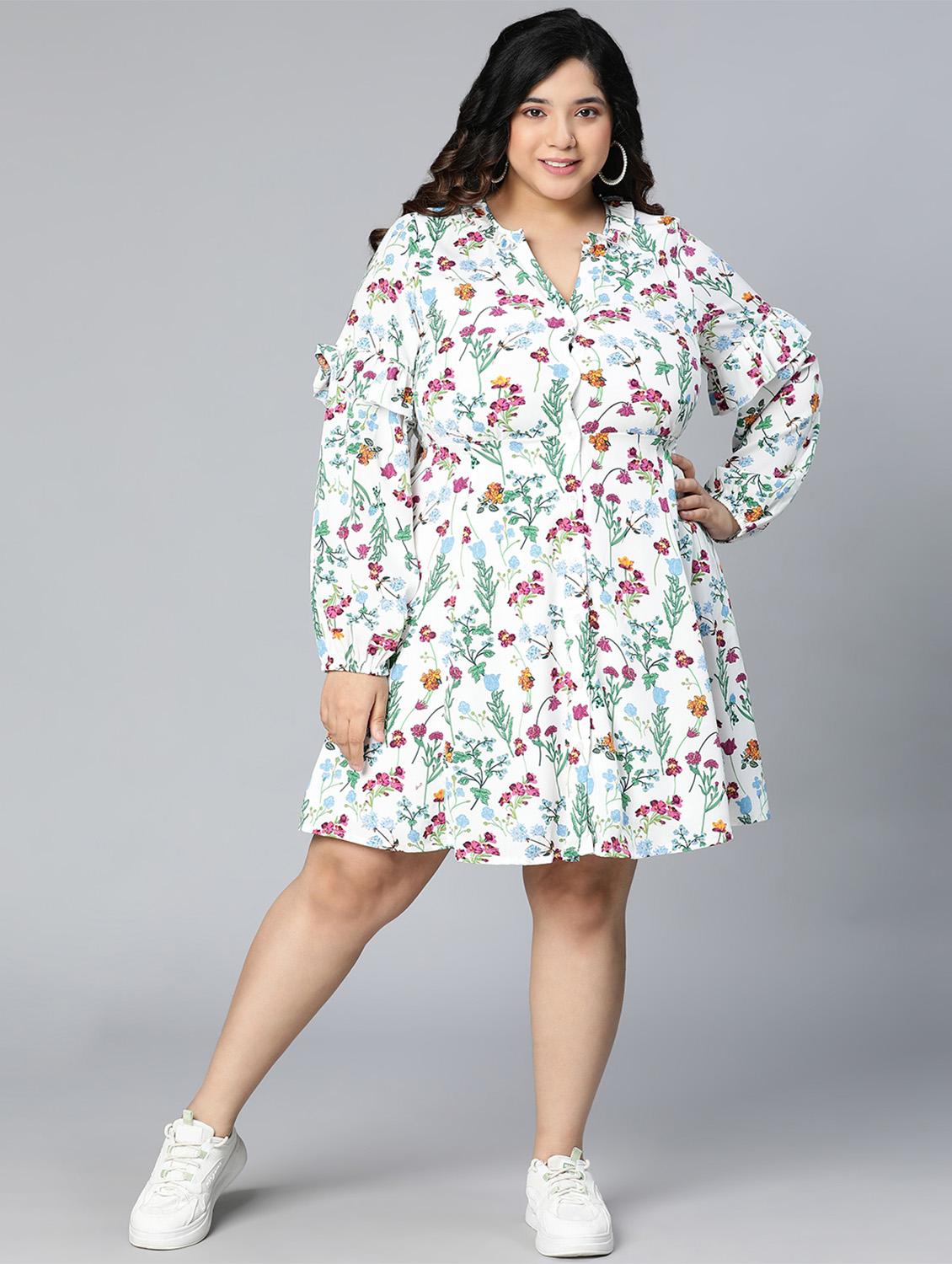 women's floral dress - 18523612 - Standard Image - 4