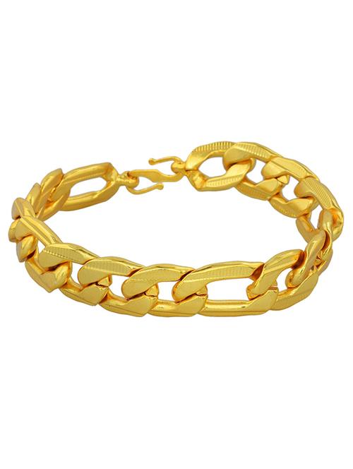 men gold brass bracelet - 18534800 - Very Small Image - 1