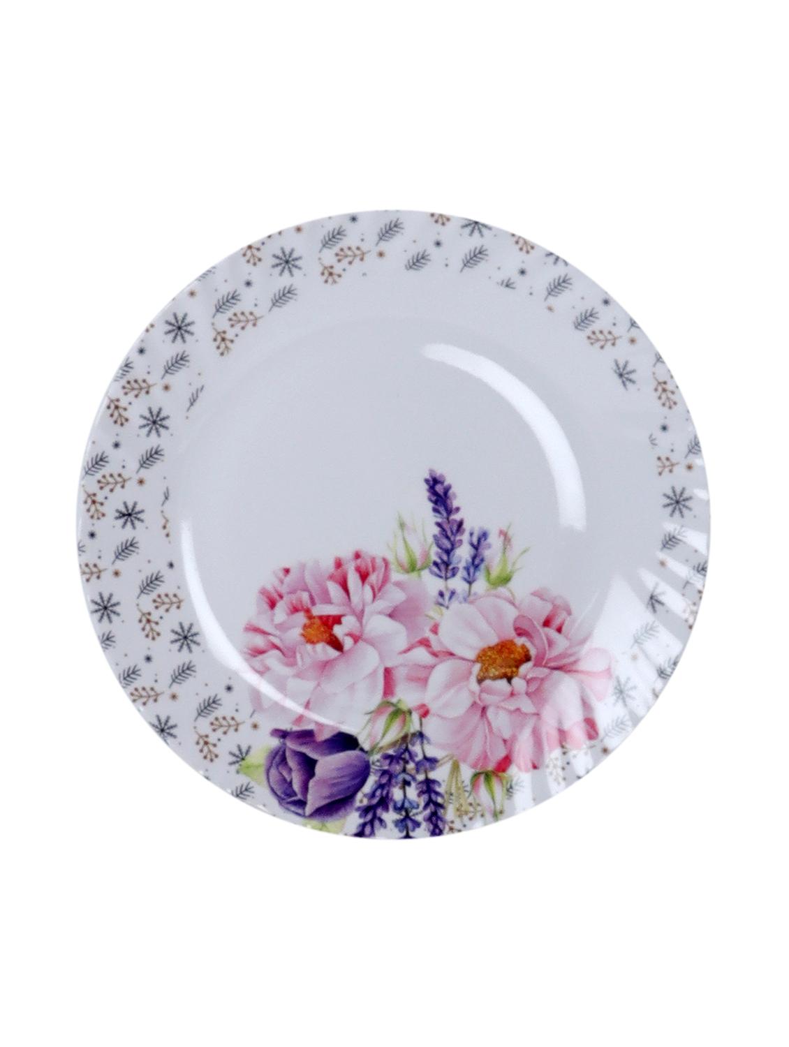 cdi 34 pcs white floral dinner set - 18538428 - Zoom Image - 4