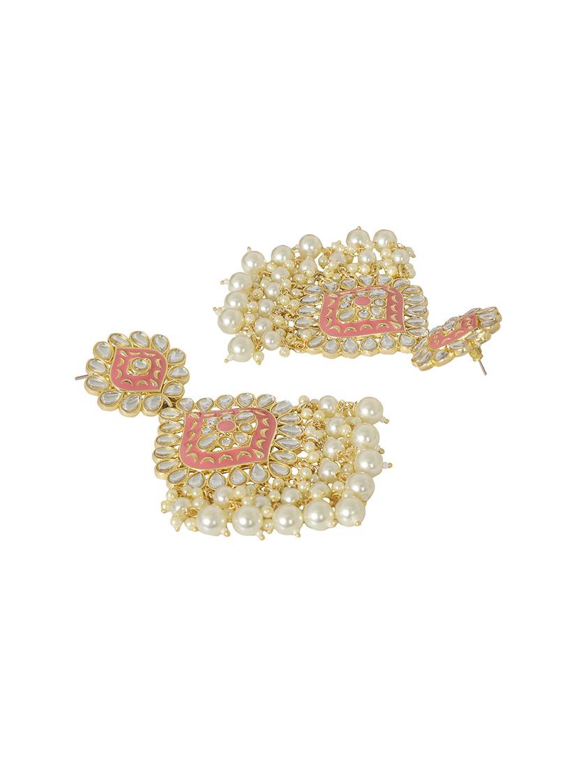 gold plated necklace set - 18566775 - Zoom Image - 2