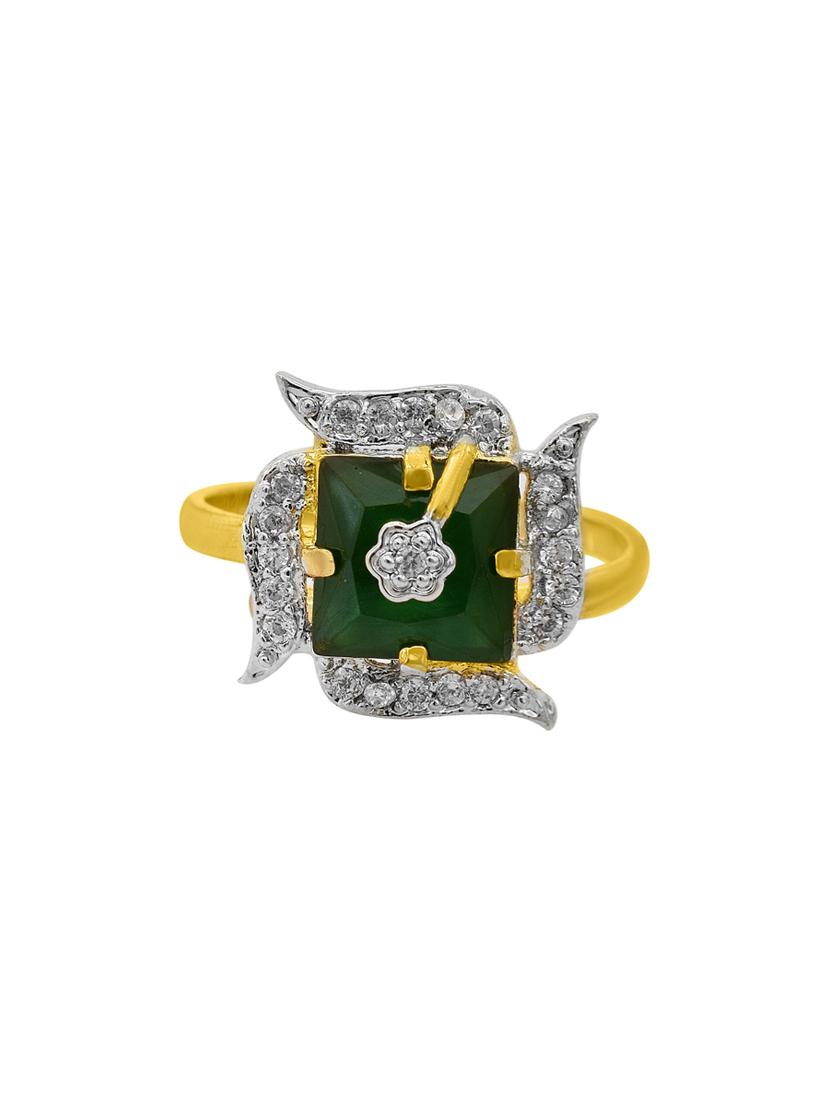 gold plated finger ring - 18573795 - Zoom Image - 1