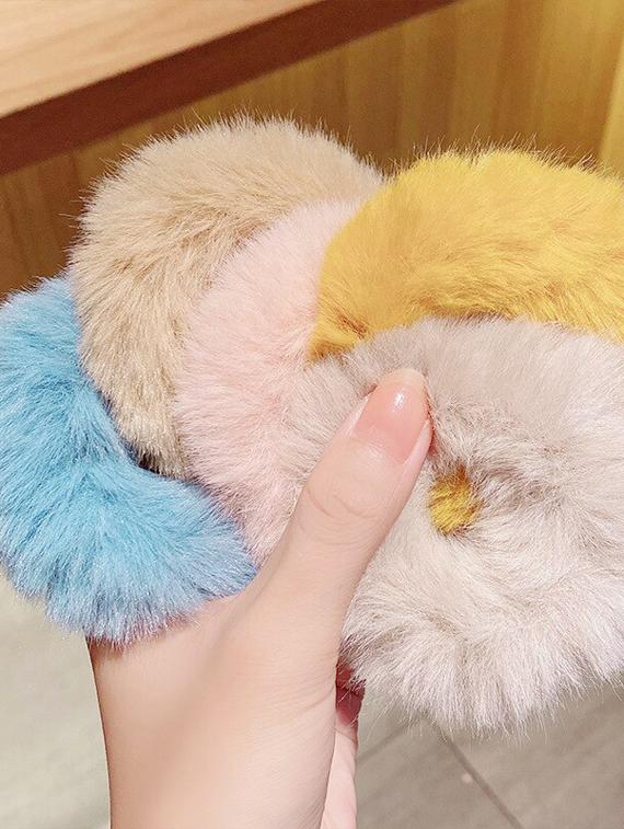 thick cotton elastic durable hair rubber bands - 18575420 - Zoom Image - 2
