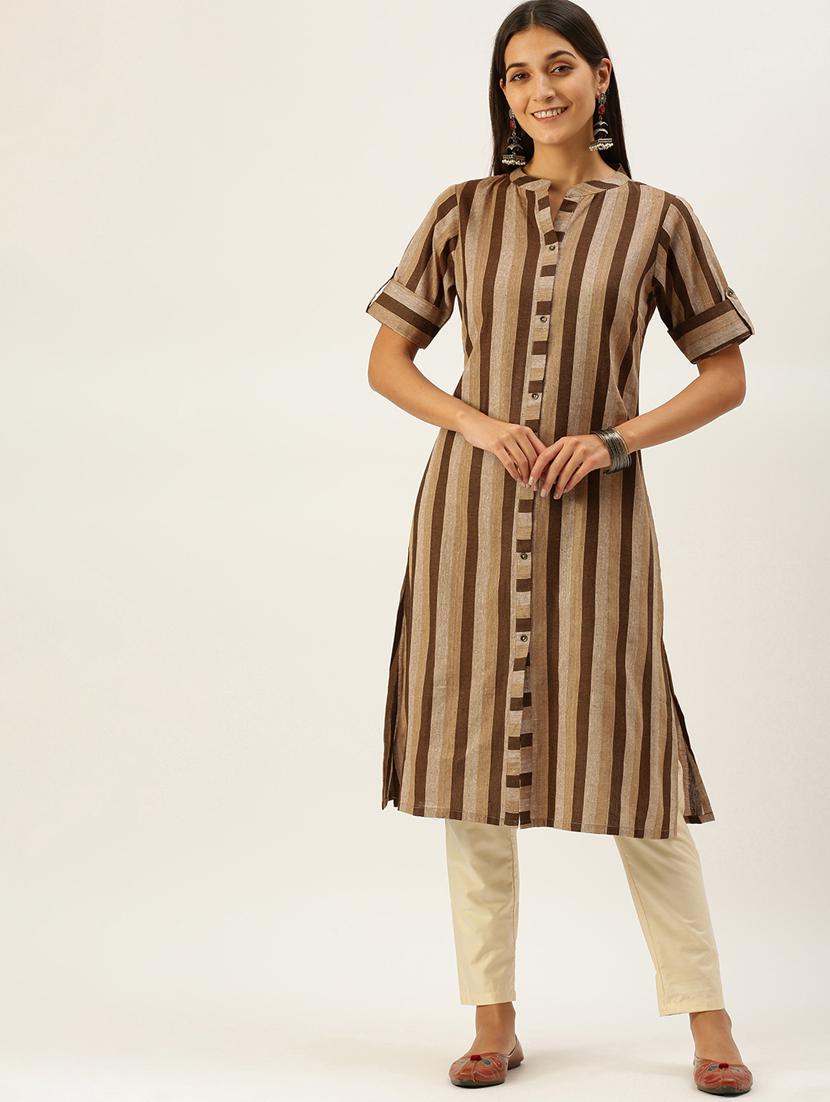 women's straight kurta - 18577710 -  Zoom Image - 0