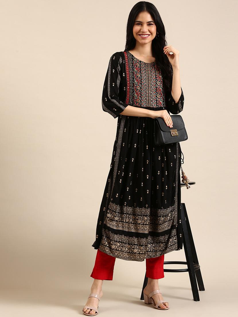 women's a-line kurta - 18591140 - Zoom Image - 2