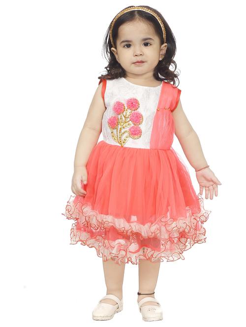 girls round neck sleeveless frock - 18591937 - Standard Image - 0