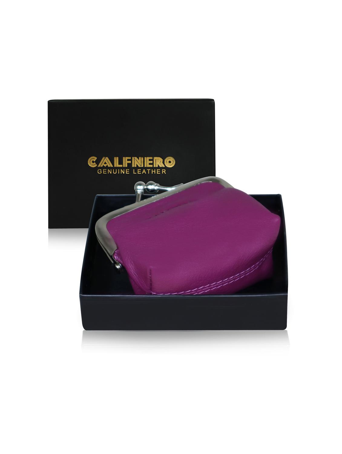 purple leather wallet - 18593267 - Standard Image - 5