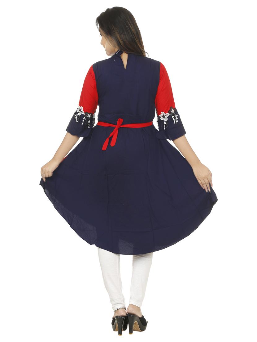 women's flared kurta - 18594567 - Zoom Image - 2