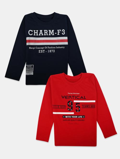 Pack Of 2 Graphic T-shirt - 18615790 - Very Small Image - 1