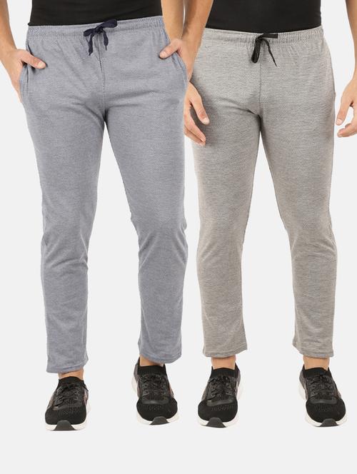 pack of 2 solid full length track pant - 18616354 - Very Small Image - 1