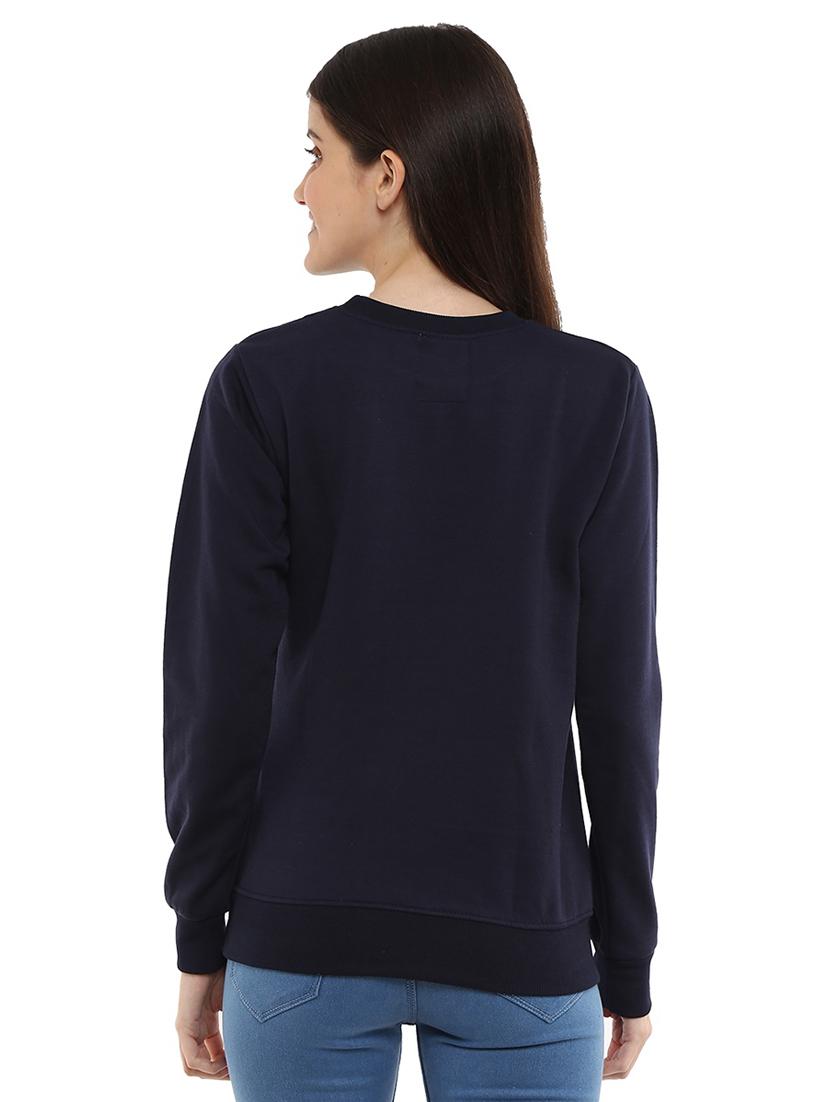 women's chest print sweatshirt - 18616923 - Zoom Image - 2