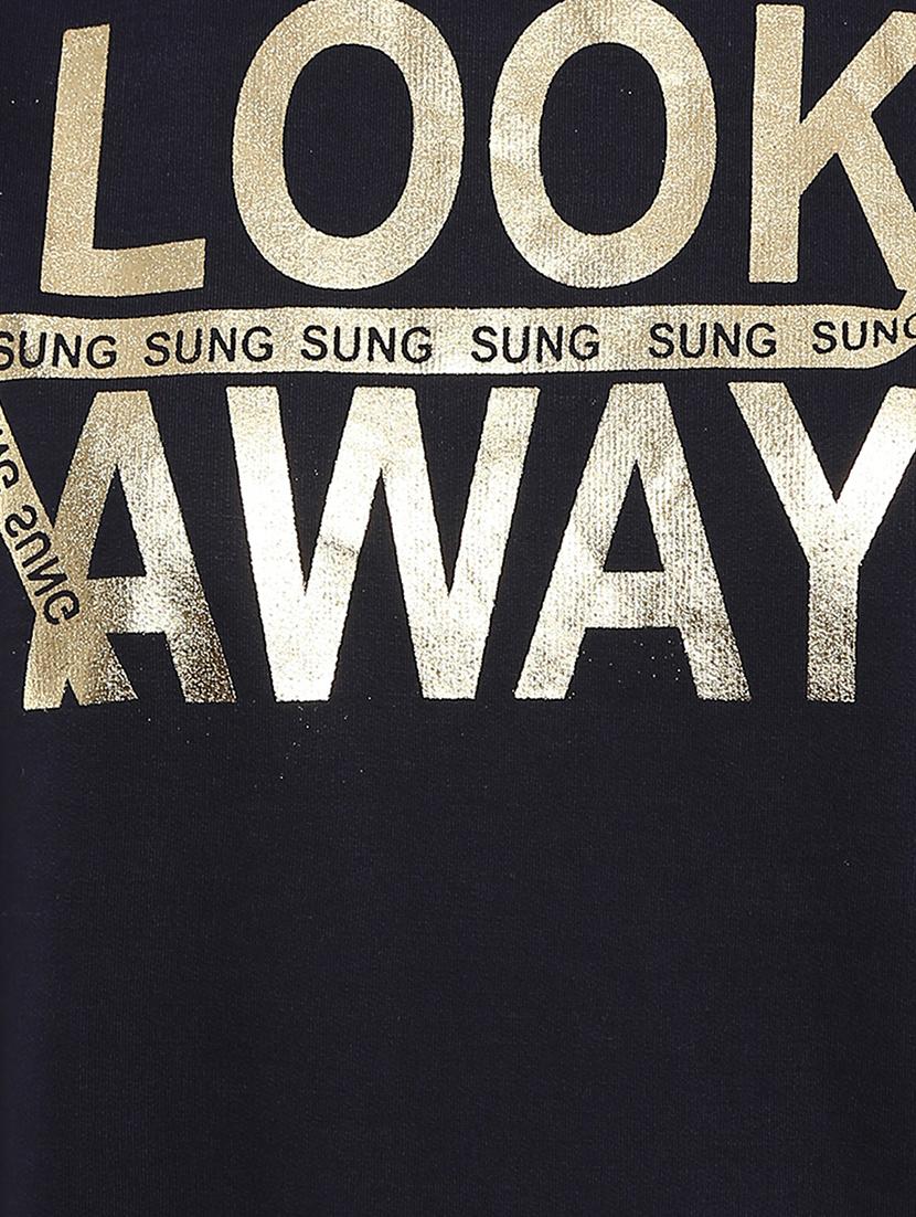 women's chest print sweatshirt - 18616923 - Zoom Image - 5