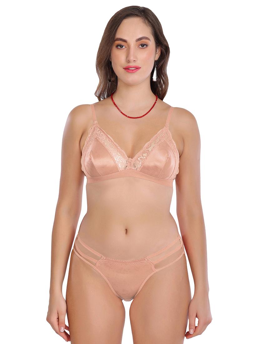 set of 3 solid bra and panty set - 18618508 - Zoom Image - 6