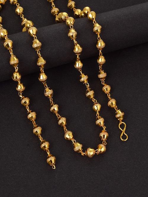 Gold Plated Chain Necklace - 18637408 - Very Small Image - 1