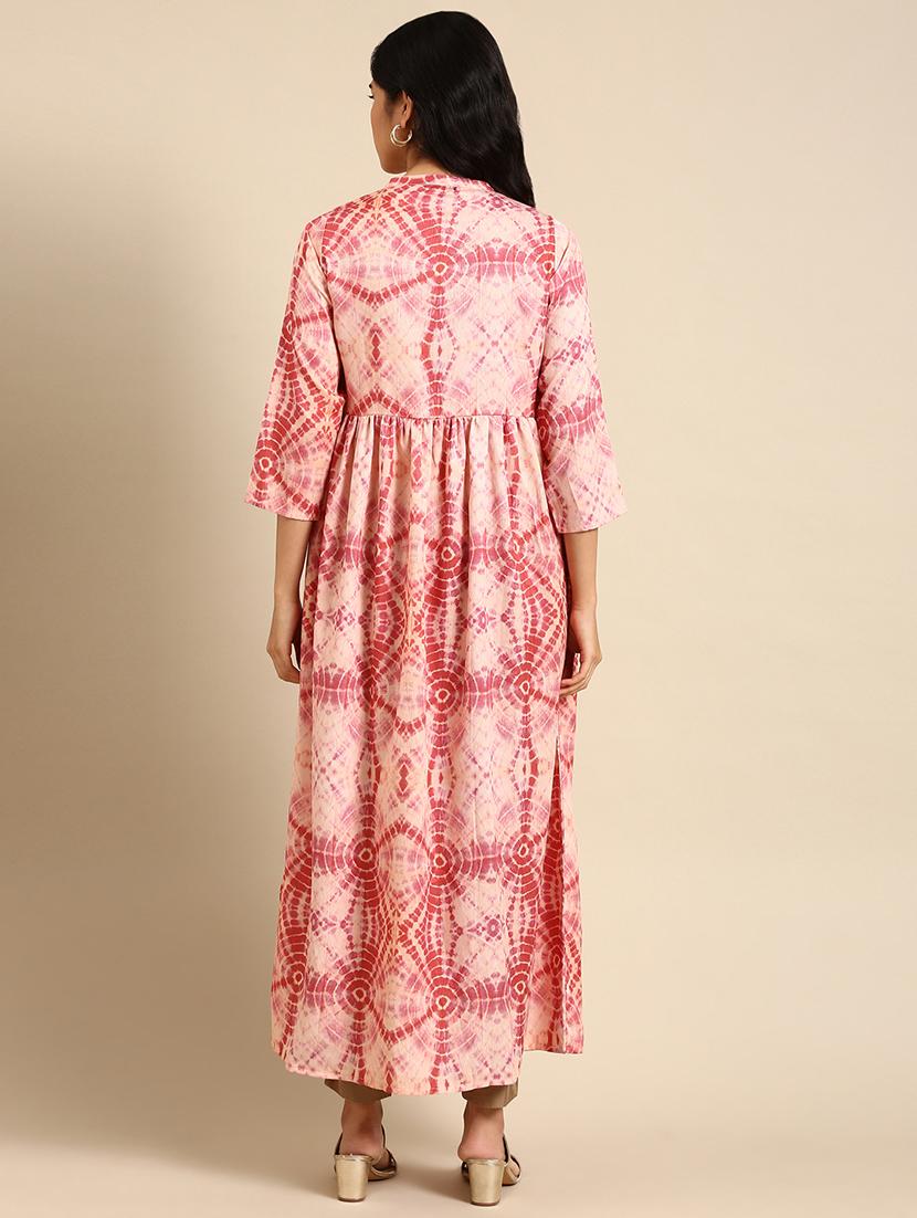 women's flared kurta - 18683086 - Standard Image - 2