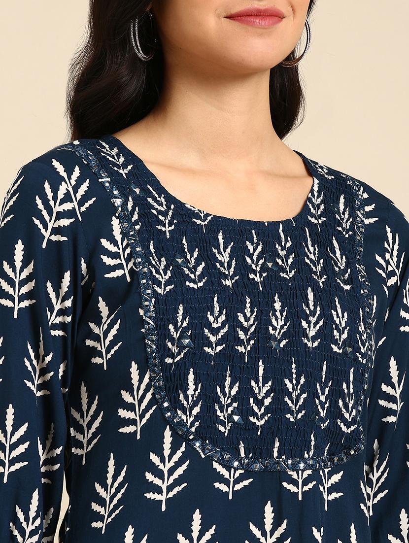 women's straight kurta - 18683124 - Standard Image - 3